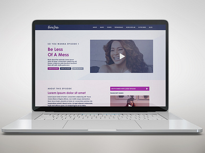 Speaker Landing page