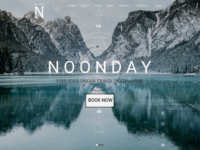 Noonday compass noonday slideshow travel web design