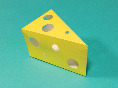 Kwik-Krafts / 5.24 / Swiss Cheese cheese craft cut fold kwik krafts paper paper craft swiss