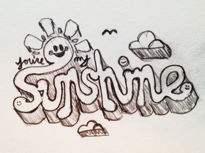 Sunshine sketch