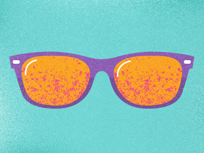 UV Protectors little monsters raybans wayfarer uv protection illustration