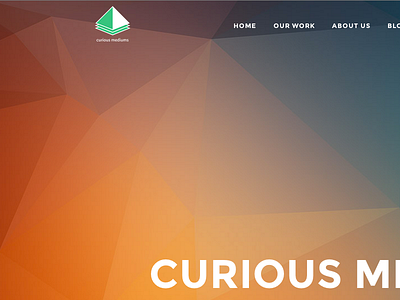 Logo on Curious Mediums homepage