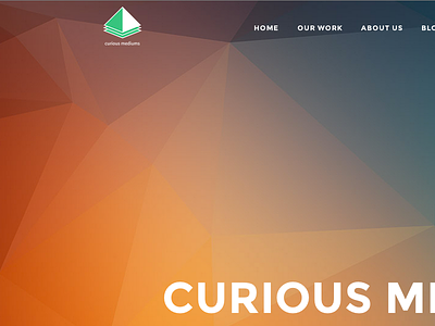Logo on Curious Mediums homepage