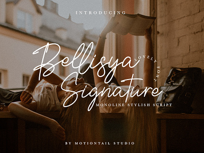 Bellisya Signature Font app art branding design lettering logo type typography web website