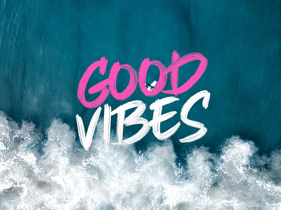 GOOD VIBES - CRAFTER animation app art branding design illustration lettering type typography website