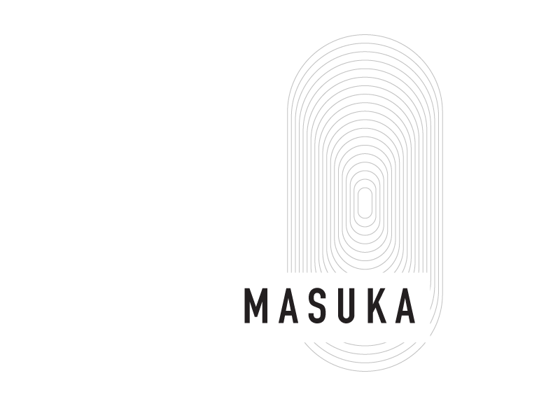 Masuka egg illustrator oval typography