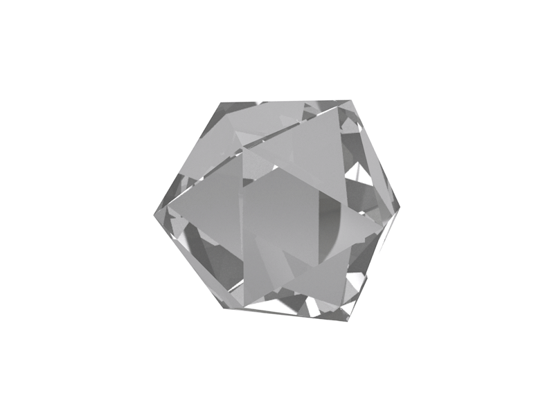 Diamond polygon cinema 4d gif polygon