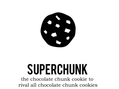 Chocolate Chunk design icon icons logo type typography