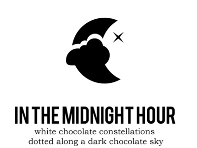 Midnight Hour Cookies branding cookies copywriting design icon icons label label packaging logo typography