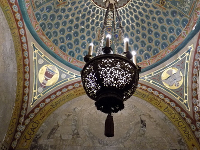 Ceiling inside St. Bart's Church-NYC church color lighting lighting bolt nyc photo photography