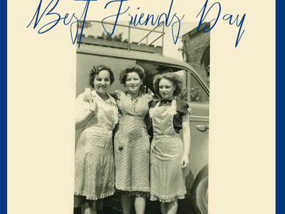 Best Friends Day Store Promotion color design logo photo photographer photography type typography