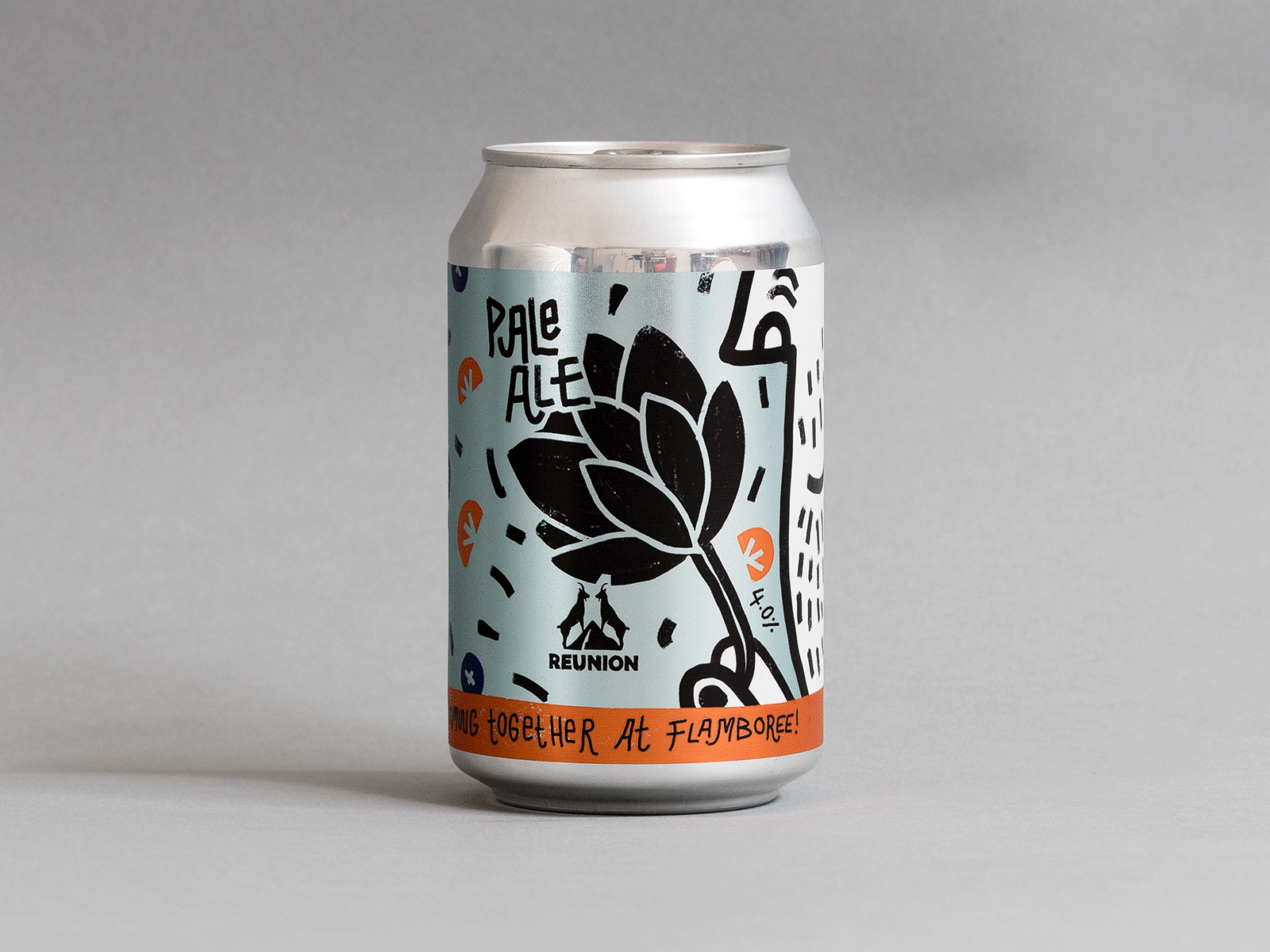 finished work: Reunion Ales x Flamboree! beer cans agency alcohol alcohol branding alcohol packaging beer beer branding beer can beer design beer label collaboration design graphic design illustration packaging packaging design packaging designer packaging illustration pastels restaurant restaurant branding