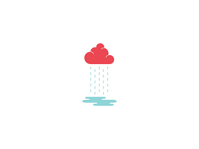 Rain Cloud cloud fun puddle rai simple