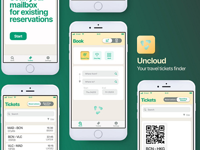 Uncloud: A travel concept app