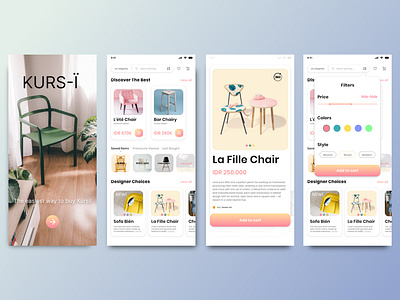 Chair Furniture E-Commerce App