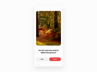 Delete Interaction animations interactiondesign interactions microinteraction simple ui ux