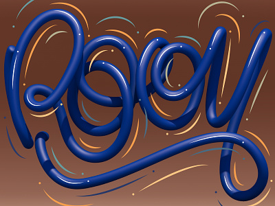 Rooy 3d 3d art cinema 4d erikdgmx illustration illustrator lettering letters type typography