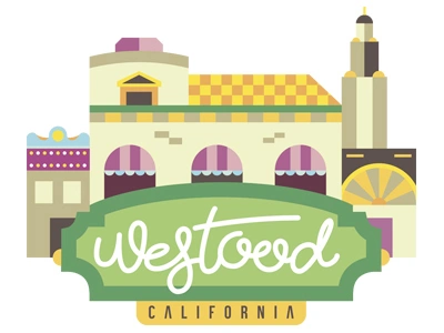 Snapchat geofilters // California california erikdgmx geofilter illustration los angeles snapchat vector westwood