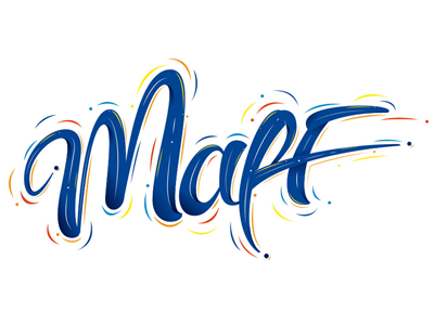 Maff / Lettering names design erikdgmx handlettering illustrator lettering name vector