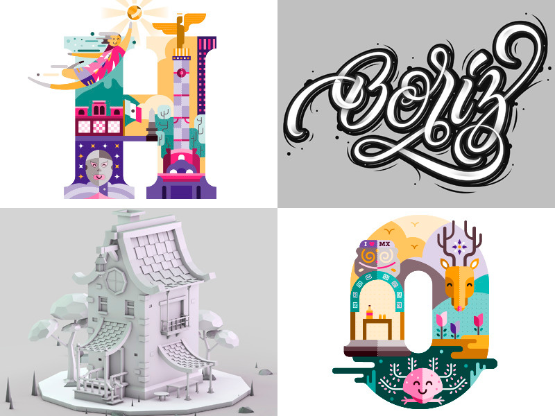 My top 4 2018 by Erik Gonzalez on Dribbble