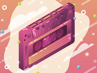 Cassette isometric