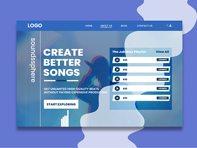 Modern Web Landing Page Design | Concept Redesign