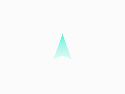 aerostate logo / hero block animation aerostate animation geometry hero section kirill logo logotype minimalistic semenovich website