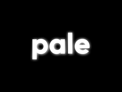 pale / logo brand branding identity logo logotype simple type