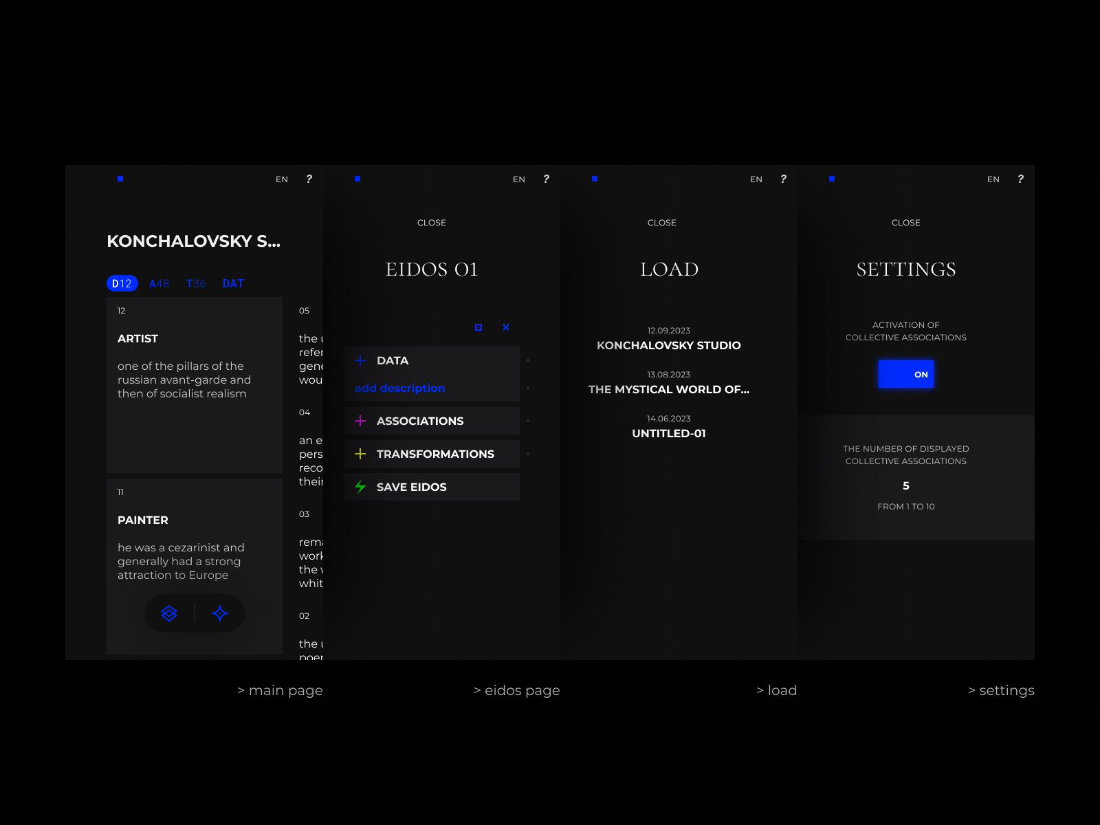 palemind / mobile by Kirill Semenovich on Dribbble