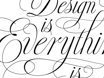 for doyald lettering script typography