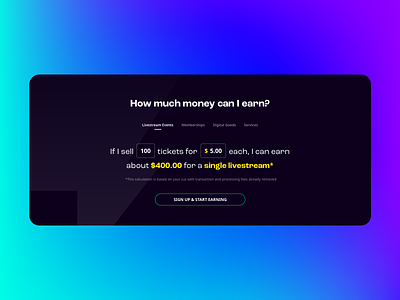 Earnings Calculator