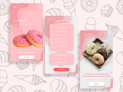 Simple Donuts App