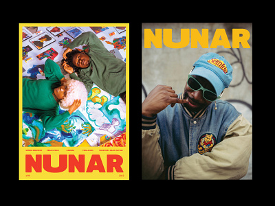 NUNAR Magazine Issue 04 cover editorial experimental typography graphic design magazine