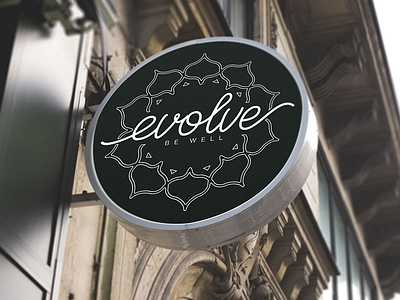 Evolve illustration logo