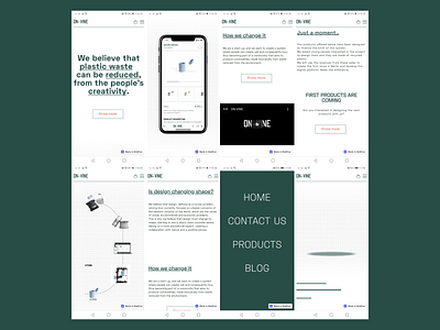 ON-VINE animation branding design graphic design icon minimal plastic startup typography webdesign