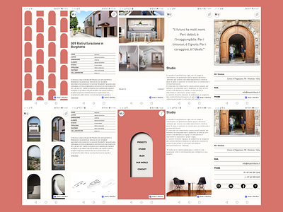 M/J Architects animation architecture bigimages design lines menu menuconcept mobile renaissance responsive vector