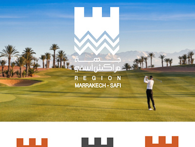 Logo Marrakech - Identité Visuelle branding design illustration logo typography
