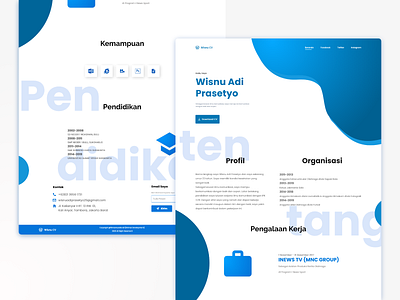 Wisnu Curriculum Vitae Page