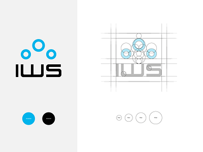 International Water Solutions: Logotype branding design logo vector