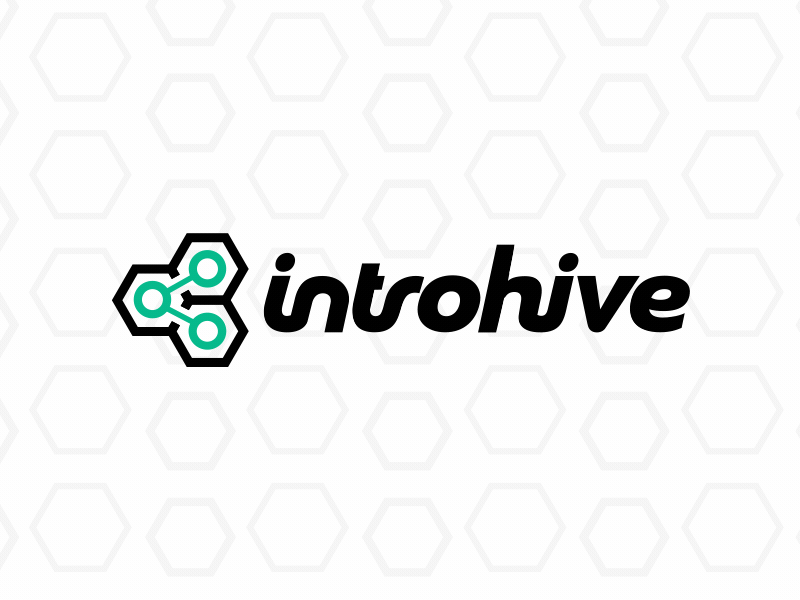 INTROHIVE - Logo Animation ae after effects animated logo animation custom logo animation design freelance logo animator freelance motion design gif logo logo animator motion graphics