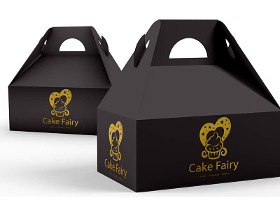 Custom cupcake boxes graphic design