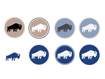 Bison Residential Logo Comps