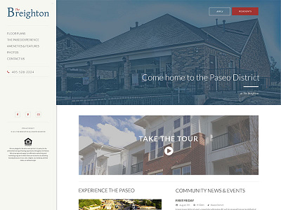 The Breighton - Landing Page