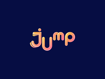 jump logo analytic animation branding dailychallenge50 dailylogochallenge design icon illustration jump jumping jumplogo logo logoconcept minimal sketch typography ui ui design ux web