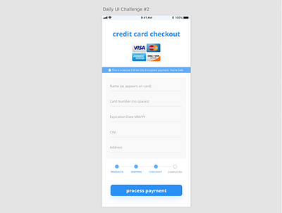 Credit Card Checkout Mobile app branding credit card form design minimal payment typography ui ux