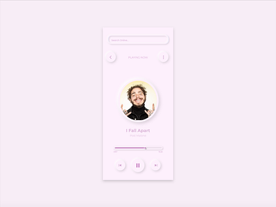 Daily UI Challenge - Music App