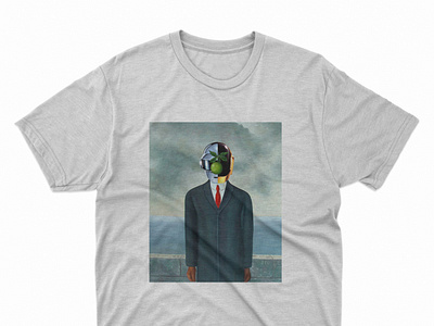 Daft punk design illustration tshirt art