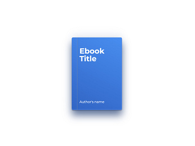 Ebook Cover HTML/CSS