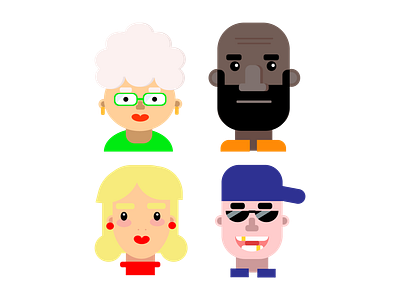 Flat Design character (Part2)