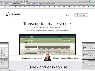 Scribestat v5 Wireframing